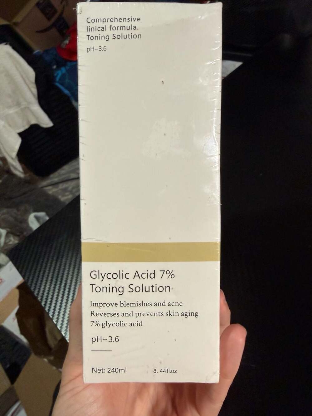 Glycolic Acid 7% Toning Solution Size 240ml Clinical Formula